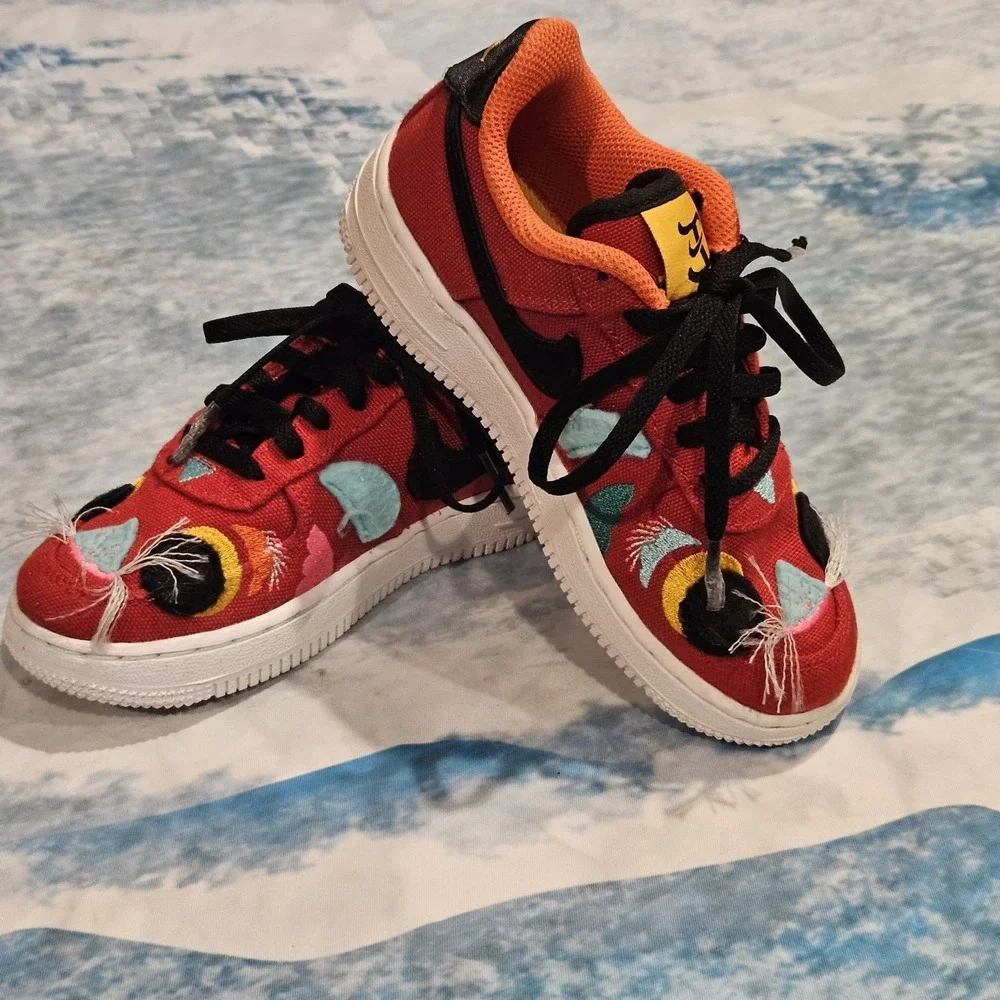 Nike Air Force 1 LV8 TD Chinese New Year Toddler 11.5C DQ5072-601‎